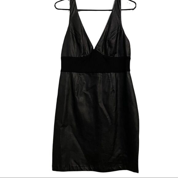 Leather Bodycon Dress by Tart - Picture 1 of 5